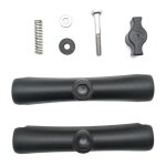 Bras � double douille en alliage d'aluminium de 15cm de long pour ram, avec bras d'extension de cam�ra ...