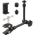 Bras magique articulé réglable de 11 pouces, super clamp avec trous de vis de 1 / 4 et 3 / 8 et support ... Bras magique articulé réglable de 11 pouces, super clamp avec trous de vis de 1 / 4 et 3 / 8 et support ...