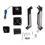 Bras de moniteur d'ordinateur unique, robuste, réglable, bureau de chargement de 2 à 15kg, support de ... Bras de moniteur d'ordinateur unique, robuste, réglable, bureau de chargement de 2 à 15kg, support de ...