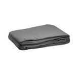 Bresser f000081 coton tissu de fond de studio photo 3 x 6 m gris