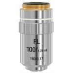 Bresser - objectif planachromatique din pl 100x / 1. 25 huile pour microscope