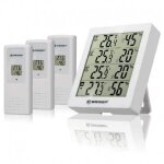 Bresser thermom�tre temeo hygro quadro blanche - 7000020gye000
