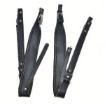 Bretelles d'accordon en cuir rglables pour accordon basse 16 - 120