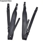 Bretelles accordon rglables en cuir pu, 1 paire, pour harnais 16 - 120, basses confortables