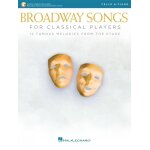 Broadway songs for classical players - cello / piano with online audio of piano accompaniments - recueil ...