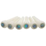 Broches de chevalet en os de guitare avec point d'abanlone de position de 5, 3 mm pour le remplacement ...
