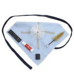Brosse a graisse en lige, embout buccal, brosse a pouce en tissu, pince a roseaux pour saxophone