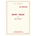 Brouwer micro piezas pour 2 guitares