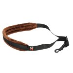 Brun - sangle de cou confortable a décompression pour saxophone soprano alto, harnais d'épaississement ... Brun - sangle de cou confortable a décompression pour saxophone soprano alto, harnais d'épaississement ...