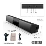Bs - 28b tv bluetooth haut - parleur 40w barre de son home cinéma sans fil 3d surround stéréo basse caisson ... Bs - 28b tv bluetooth haut - parleur 40w barre de son home cinéma sans fil 3d surround stéréo basse caisson ...