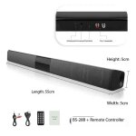 Bs - 28b tv bluetooth haut - parleur 40w barre de son home cinéma sans fil 3d surround stéréo basse caisson ... Bs - 28b tv bluetooth haut - parleur 40w barre de son home cinéma sans fil 3d surround stéréo basse caisson ...
