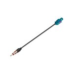 C�ble adaptateur fakra vers din autoradio tv dab + gps fakra z vers connecteur din c�ble rg174 6in / ...