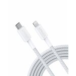 Cable anker 322 usb - c to lightning cable nylon 3m white