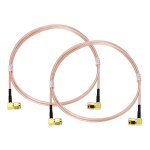 C�ble antenne sma 1m rallonge antenne sma m�le vers m�le angle droit c�ble rg316 pour mesure swr, analyseur ...