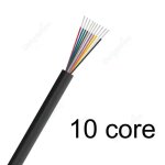 Cble audio electronique pour haut - parleur, fil electrique en cuivre etam pvc, gaine 18awg, auto, ...