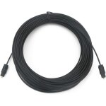 Cble audio fibre optique noir toslink spdif 30 m noir