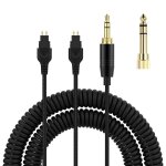 Cble audio hd600 compatible avec casques sennheiser hd660s, hd6xx, hd650, hd58x, hd580, hd565, hd545, ...
