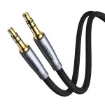 Cble audio jack 3. 5 mm mle mle hifi stro nylon tress cble auxiliaire voiture compatible avec ...