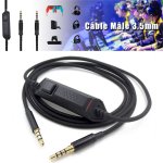 Câble audio stéréo pour logitech g633 g933 casque de jeu, ps4, nintendo switch, kingston cloud alpha Câble audio stéréo pour logitech g633 g933 casque de jeu, ps4, nintendo switch, kingston cloud alpha