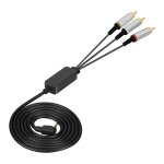 Câble av cordon adaptateur audio - vidéo pour 2000 3000, 5 pieds Câble av cordon adaptateur audio - vidéo pour 2000 3000, 5 pieds
