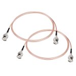 C�ble bnc rg316 50 ohms 1m c�ble antenne m�le vers m�le faible perte utilis� pour scanners d'antennes, ...