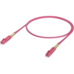 C�ble de brassage fibre optique duplex lc upc om4 1 m, paquet de 50 (uacc - ofc - m2 - lulu - 1m - 50) ...