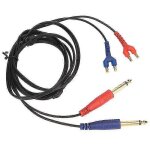 Cble de casque audiomtre tdh39, tte droite, transmission stable, conduction arienne