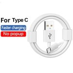 Cble de charge rapide usb a vers type c, 1m, diviseur 3a, tpe, lasticit, chargeur pour tlphone portable, ...