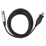 Cble de convertisseur de microphone, fil adaptateur usb vers xlr avec carte son pour enregistrement ...