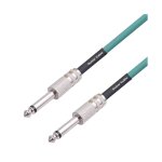 Cble dinstrument de guitare cordon de guitare electrique 6. 35mm mono plug connect cable pour guitare ...