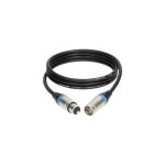 C�ble dmx lx2 xlr m�le / femelle 10m