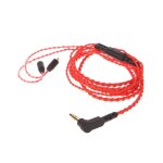 C�ble d'�couteur d�tachable de 3. 5mm, cordon de connecteur mmcx pour se425 ue900 p9jd