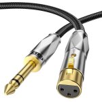 Câble équilibré 6, 35 mm vers xlr, mâle vers femelle xlr vers 6, 35 mm, câble xlr vers xlr pour consoles ... Câble équilibré 6, 35 mm vers xlr, mâle vers femelle xlr vers 6, 35 mm, câble xlr vers xlr pour consoles ...