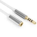 C�ble d'extension audio 3. 5mm, jack 3. 5mm m�le � femelle, c�ble aux pour �couteurs huawei p20 iphone ...