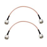 Câble f 15cm 75ohm câble d'extension rg179 connecteur f mâle vers mâle pour modems tv, tuners internet ... Câble f 15cm 75ohm câble d'extension rg179 connecteur f mâle vers mâle pour modems tv, tuners internet ...