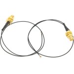 Cble femelle 4 vers rp - sma, cble omnidirectionnel femelle 4 rp - sma pour antenne externe bluetooth ...