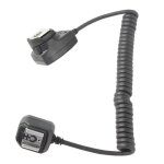 Cble flash oc - e3 pour appareil photo, compatible avec appareil canon slr 580exii 580ex 430ex