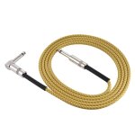 C�ble de guitare electrique de 3 m�tres, 1 / 4 pouces, c�ble ts pour instrument de musique, basse, mandoline, ...