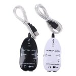 Cble de guitare electrique, adaptateur d'interface de liaison usb audio, pour pc, accessoires d'enregistremen ...