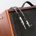 Câble de guitare en nylon tressé pour guitare electrique, basse, amplificateur, clavier, mandoline et ... Câble de guitare en nylon tressé pour guitare electrique, basse, amplificateur, clavier, mandoline et ...