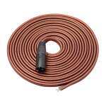 Cble de haut - parleur xlr, fil nu vers prise xlr, plaqu or, connecteur xlr 3 broches mle, cble audio ...