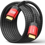 Cble hdmi 2. 1 3m, 48gbps ultra high speed, 8k@60hz 4k@120hz hdr10 + earc dolby vision 3d vrr, compatible ...