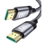 Câble hdmi 2. 1 8k 4m ultra hd 48 gbps ethernet high speed 8k @ 60 hz, 4k @ 120 hz, hdcp 2. 2 & 2. 3, ... Câble hdmi 2. 1 8k 4m ultra hd 48 gbps ethernet high speed 8k @ 60 hz, 4k @ 120 hz, hdcp 2. 2 & 2. 3, ...