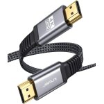 Cble hdmi 4k 1 m [4k @ 60 hz, hdmi 2. 0, 18 gbps] cble plat 2. 0 haute vitesse 1 m en nylon tress, ...