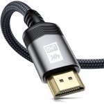 Cble hdmi 4k 10 m, [mise a niveau] cble hdmi 2. 0 haut dbit ultra 18 gbps 4k @ 60 hz prend en charge ...