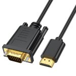 Cble hdmi vers vga, cble convertisseur vido analogique hdmi numrique vers vga pour ordinateur de ...