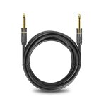 Cble d'instrument droit de 1 / 4 pouces, cble de guitare audio stro professionnel de 6. 35mm a 6. ...