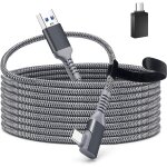 Câble meta quest3 link, 5 m usb 3. 2 gen 1 type c quest link, compatible avec quest2 / pro, pico4 / pro, ... Câble meta quest3 link, 5 m usb 3. 2 gen 1 type c quest link, compatible avec quest2 / pro, pico4 / pro, ...