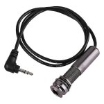 C�ble de micro de guitare, c�ble pi�zo, extr�mit� de broche, adaptateur de guitare, c�ble d'instrument ...