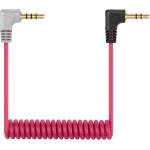 C�ble de microphone trs vers trrs 3, 5 mm m�le � m�le angle droit c�ble patch pour rode videomic, videomicro ...